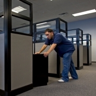 Cubicle installation